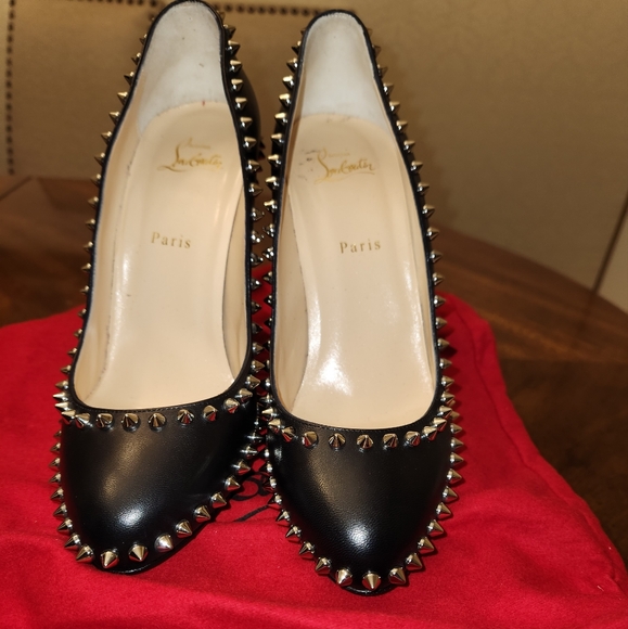 Christian Louboutin Dorispiky 100 Heels - Picture 1 of 5